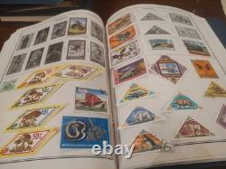 Collection de Timbres du Monde dans l'Album Minkus Statesman des Années 1900 et au-delà. Quantité Plus
