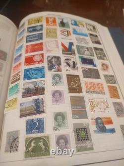 Collection de Timbres du Monde dans l'Album Minkus Statesman des Années 1900 et au-delà. Quantité Plus