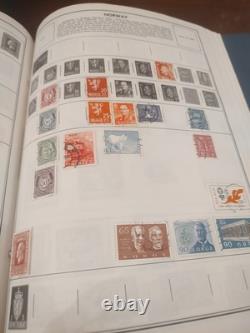 Collection de Timbres du Monde dans l'Album Minkus Statesman des Années 1900 et au-delà. Quantité Plus