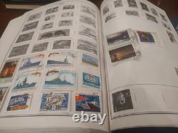 Collection de Timbres du Monde dans l'Album Minkus Statesman des Années 1900 et au-delà. Quantité Plus