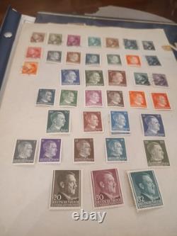 Collection de Timbres du Monde dans l'Album Minkus Statesman des Années 1900 et au-delà. Quantité Plus