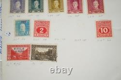 Collection de Yougoslavie de 1175+ timbres neufs et utilisés dans un album sur des pages de stockage