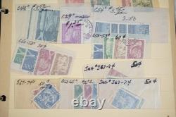 Collection de Yougoslavie de 1175+ timbres neufs et utilisés dans un album sur des pages de stockage