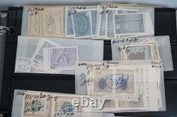 Collection de Yougoslavie de 1175+ timbres neufs et utilisés dans un album sur des pages de stockage