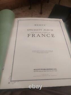 Collection de boutiques élégantes de France dans l'album Scott 1972 Valeur Plus/ meilleurs TOPS