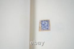 Collection de cachets postaux des colonies françaises de 347 timbres dans un album