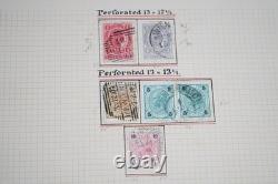 Collection de classiques autrichiens de 925+ timbres neufs et utilisés sur pages d'album