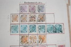 Collection de classiques autrichiens de 925+ timbres neufs et utilisés sur pages d'album