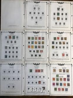 Collection de commémoratifs américains dans l'album Minkus des États-Unis de 1869 à 1965