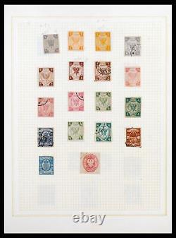 Collection de contrefaçons de timbres du monde Lot 38579 de 1843 à 1900 dans un album vierge