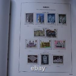Collection de timbres Europa 1949 à 1992 Nouvel album MNH + étui Davo