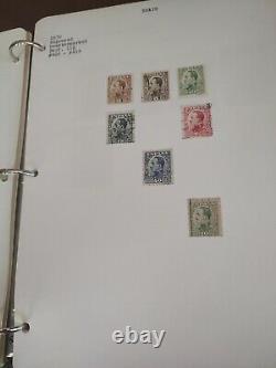 Collection de timbres IMPORTANTE d'Espagne des années 1900 à 1959. Incluant l'ensemble de timbres nus de Goya de 1930.