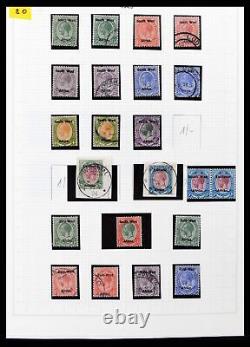 Collection de timbres Lot 37620 Afrique du Sud-Ouest 1923-1990 dans un album Lighthouse