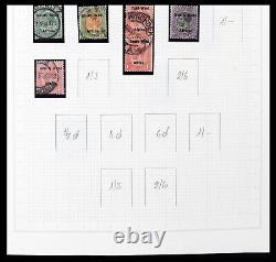 Collection de timbres Lot 37620 Afrique du Sud-Ouest 1923-1990 dans un album Lighthouse