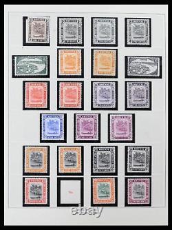 Collection de timbres Lot 38808 MNH Brunei 1895-1989 dans un album de luxe Safe