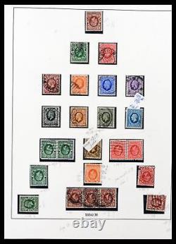 Collection de timbres Lot 39033 Grande-Bretagne 1912-1981 dans 2 albums