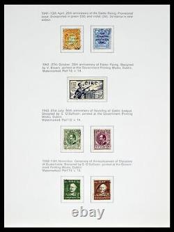 Collection de timbres Lot 39173 Irlande 1937-1979 dans l'album Collecta