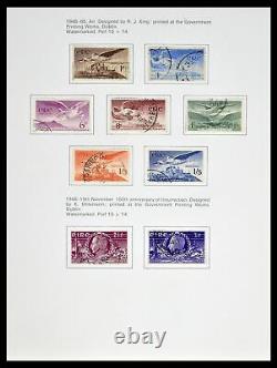 Collection de timbres Lot 39173 Irlande 1937-1979 dans l'album Collecta