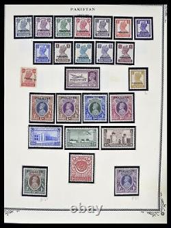 Collection de timbres Lot 39177 Pakistan 1947-1980 dans l'album Scott