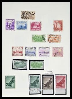 Collection de timbres Lot 39177 Pakistan 1947-1980 dans l'album Scott