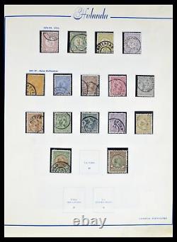 Collection de timbres Lot 39234 Pays-Bas 1852-1975 dans l'album Majo