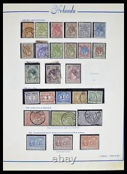 Collection de timbres Lot 39234 Pays-Bas 1852-1975 dans l'album Majo