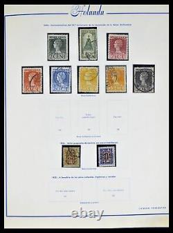 Collection de timbres Lot 39234 Pays-Bas 1852-1975 dans l'album Majo