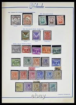 Collection de timbres Lot 39234 Pays-Bas 1852-1975 dans l'album Majo