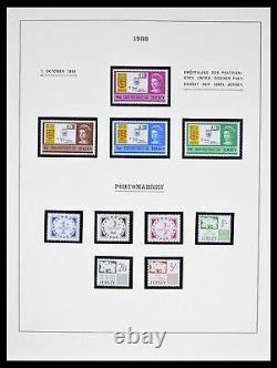 Collection de timbres Lot 39273 MNH des îles Anglo-Normandes 1941-1982 dans 3 albums Lindner