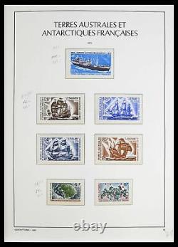 Collection de timbres Lot 39371 TAAF 1948-1999 dans un album Leuchtturm