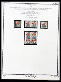 Collection de timbres Lot 39489 USA sceaux de Noël 1907-1973 dans 3 albums spéciaux