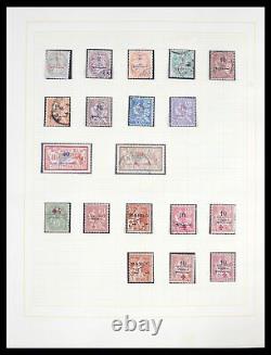 Collection de timbres Lot 39537 Maroc français 1911-1976 dans un album Schaubek