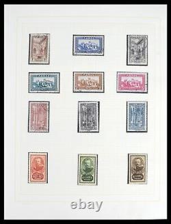 Collection de timbres Lot 39537 Maroc français 1911-1976 dans un album Schaubek