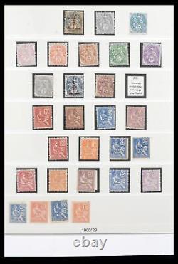 Collection de timbres Lot 39538 France 1849-1964 dans 4 albums Lindner