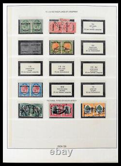 Collection de timbres Lot 39725 Afrique du Sud-Ouest 1916-1975 dans un album de luxe Lindner