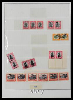 Collection de timbres Lot 39725 Afrique du Sud-Ouest 1916-1975 dans un album de luxe Lindner