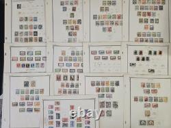 Collection de timbres MD WW dans une grande boîte prioritaire