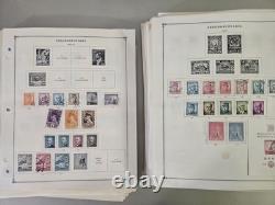 Collection de timbres MD WW dans une grande boîte prioritaire