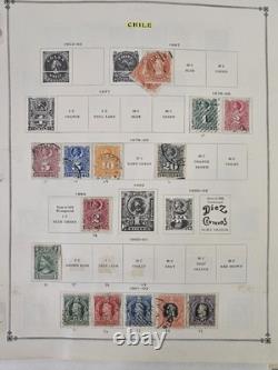 Collection de timbres MD WW dans une grande boîte prioritaire