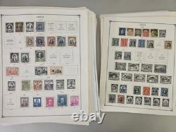 Collection de timbres MD WW dans une grande boîte prioritaire