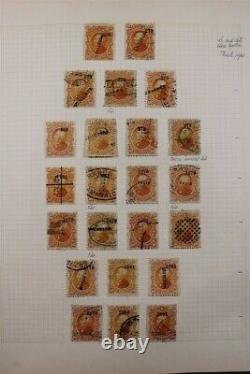 Collection de timbres MEXICO Classic 1856-1882 Avancée Fabuleuse et Intacte