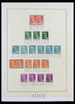 Collection de timbres MNH Lot 40102 France 1944-1973 dans un album Davo