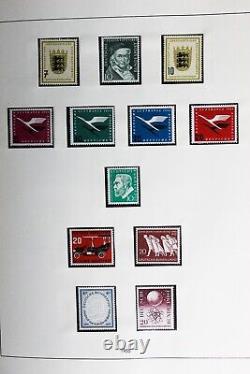 Collection de timbres MNH d'Allemagne dans un énorme album Shaubek