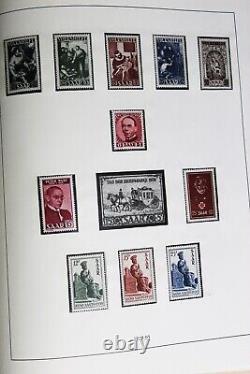 Collection de timbres MNH d'Allemagne dans un énorme album Shaubek