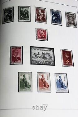 Collection de timbres MNH d'Allemagne dans un énorme album Shaubek