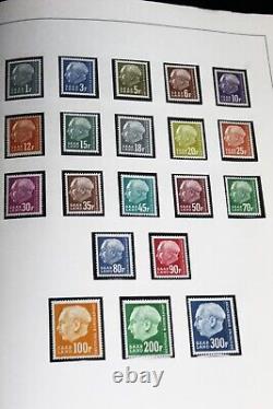 Collection de timbres MNH d'Allemagne dans un énorme album Shaubek