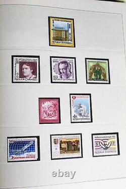 Collection de timbres MNH d'Autriche dans un album sécurisé