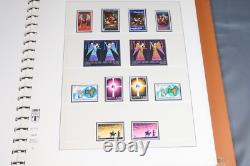 Collection de timbres MNH de l'île Christmas 1958-2008 500+ dans un album Lindner sans charnière
