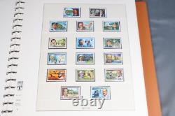Collection de timbres MNH de l'île Christmas 1958-2008 500+ dans un album Lindner sans charnière