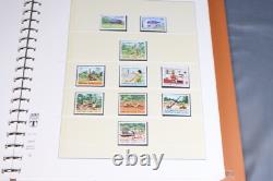 Collection de timbres MNH de l'île Christmas 1958-2008 500+ dans un album Lindner sans charnière